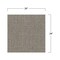 Mohawk Mohawk Basics 24 x 24 Carpet Tile SAMPLE with EnviroStrand PET Fiber in Beige EB303-828 - alternate 5